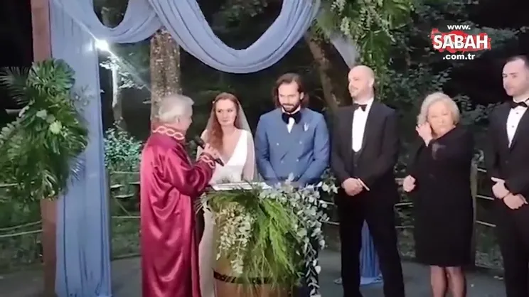 Başak Gümülcinelioğlu ile Çağrı Çıtanak evlendi| Video