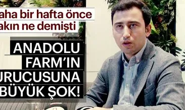 Son dakika: Anadolu Farm’ın kurucusu tutuklandı