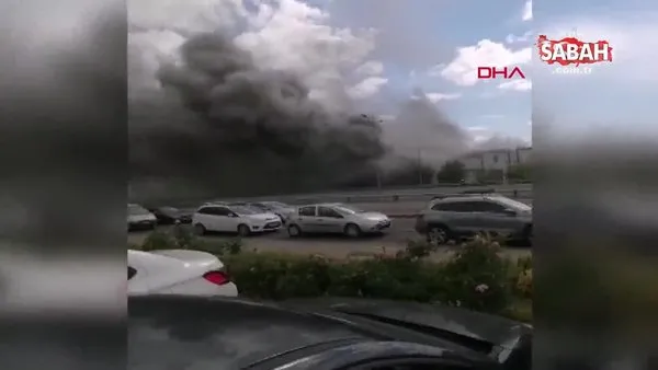 SON DAKİKA: Ankara'da fabrika yangını!