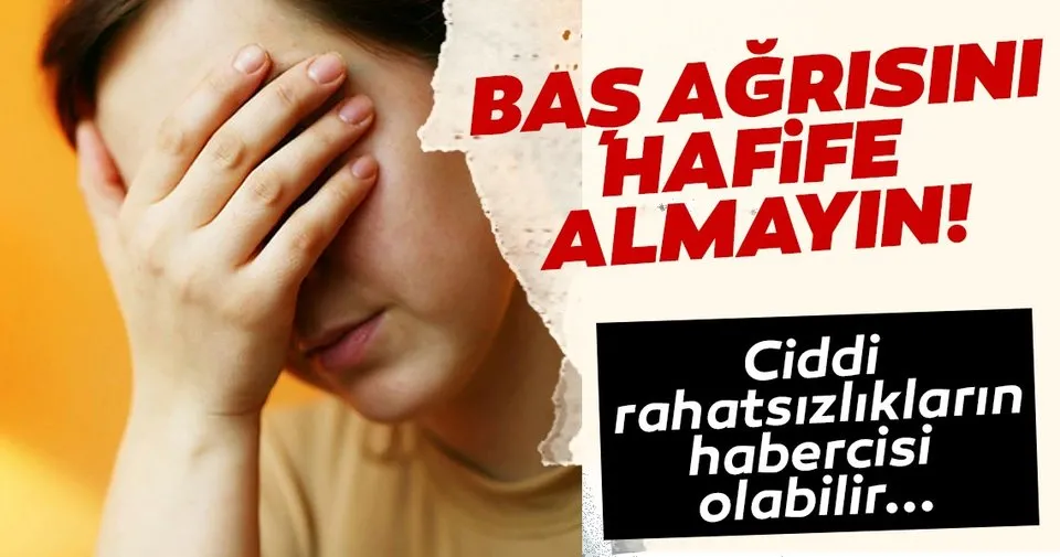 Baş ağrısının nedenleri