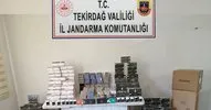 Tekirdağ’da kaçak tütün operasyonu