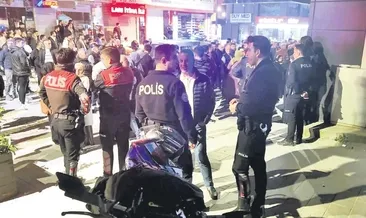 Motosikletten düştü bariyerlere çarptı #istanbul