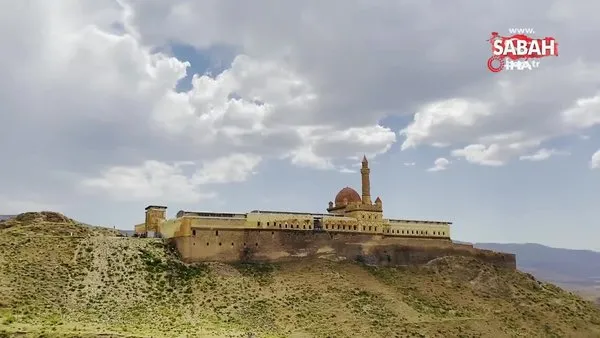 Tarihi İshak Paşa Sarayı'nda eşsiz gün batımı | Video