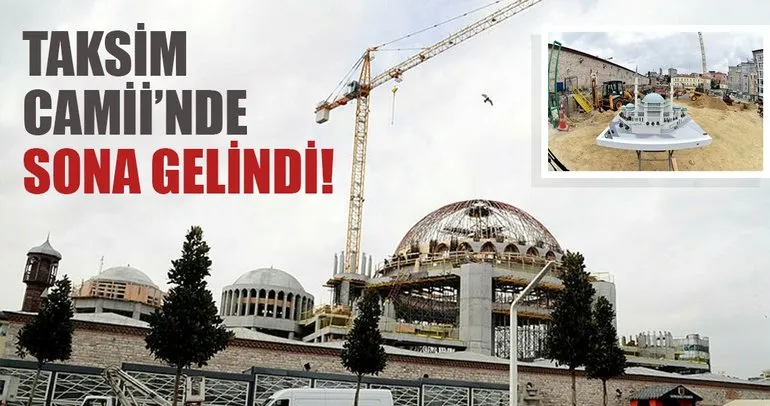 Son dakika: Beyoğlu Belediye Başkanı Ahmet Misbah Demircan: Taksim Camii’nin yüzde 90’nı tamamlandı