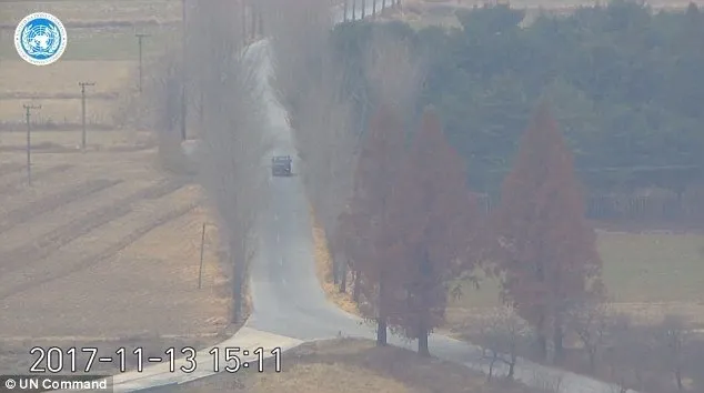 Kuzey Koreli askerin kaçış görüntüleri yayınlandı