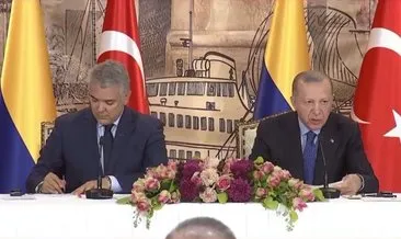 Son dakika haberi... Başkan Erdoğan’dan Kolombiya mesajı: Stratejik ortaklık seviyesine yükselttik
