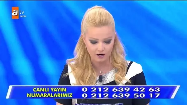 Müge Anlı, Yasin Aydın'ın şarkısıyla canlı yayında duygulandı!