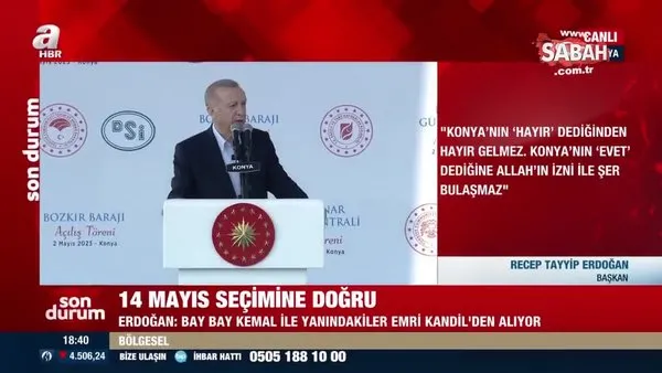 Başkan Erdoğan'dan Konya'da önemli açıklamalar | Video