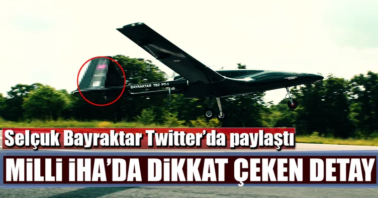 Milli İHA’da Erbakan detayı