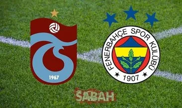 Trabzonspor Fenerbahçe hangi kanalda? Süper Lig Trabzonspor Fenerbahçe maçı ne zaman ve saat kaçta?