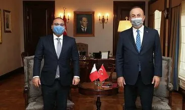 Çavuşoğlu, Malta Maliye ve İstihdam Bakanı ile görüştü