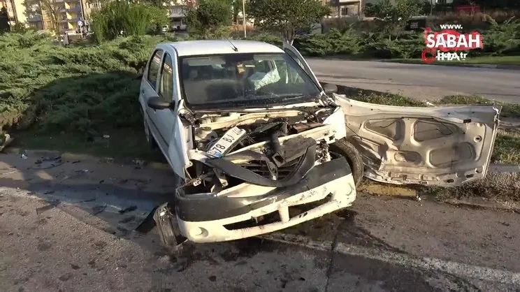 Karabük'te tır otomobille çarpıştı: 3 yaralı | Video