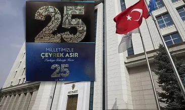 AK Parti’den 25. yıla özel logo çalışması!