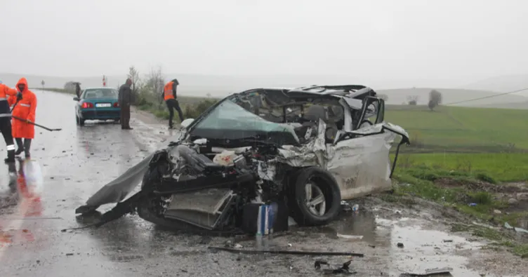 Tokat’ta korkunç kaza: 1 ölü, 5 yaralı!