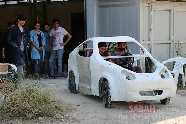 Üniversitelilerin el emeği göz nuru elektromobil: Ayvaz