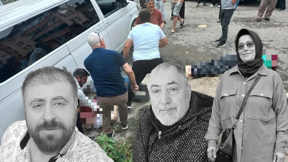 Ordu Fatsa'da meydana gelen silahlı saldırı sonrası olay yeri