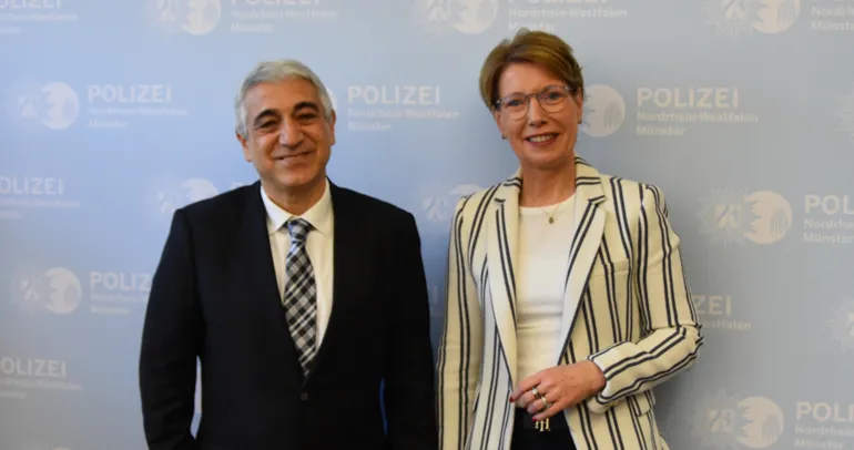 Başkonsolos Arman’dan Emniyet Müdürü Dorndorf’a ziyaret