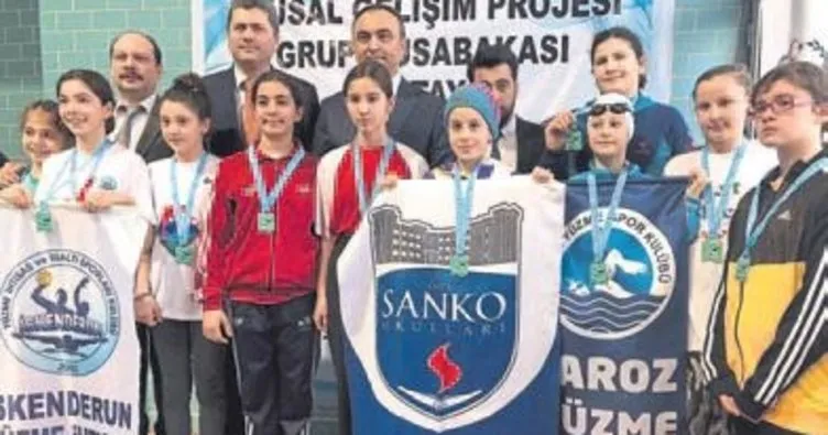 SANKO’lu yüzücüler Türkiye finaline gidiyor