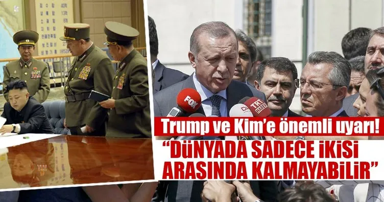 Son dakika: Cumhurbaşkanı Erdoğan’dan Kuzey Kore açıklaması