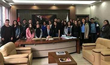 Öğrencilerin adliye ziyareti