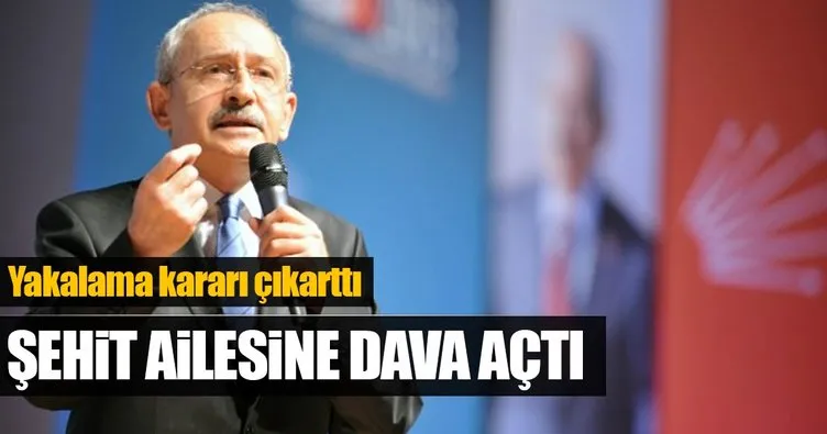 Kemal Kılıçdaroğlu şehit ailesiyle mahkemelik oldu