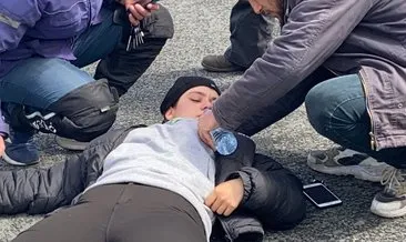İstanbul’da feci kaza! Motosikletli kadın kurye kabusu yaşadı