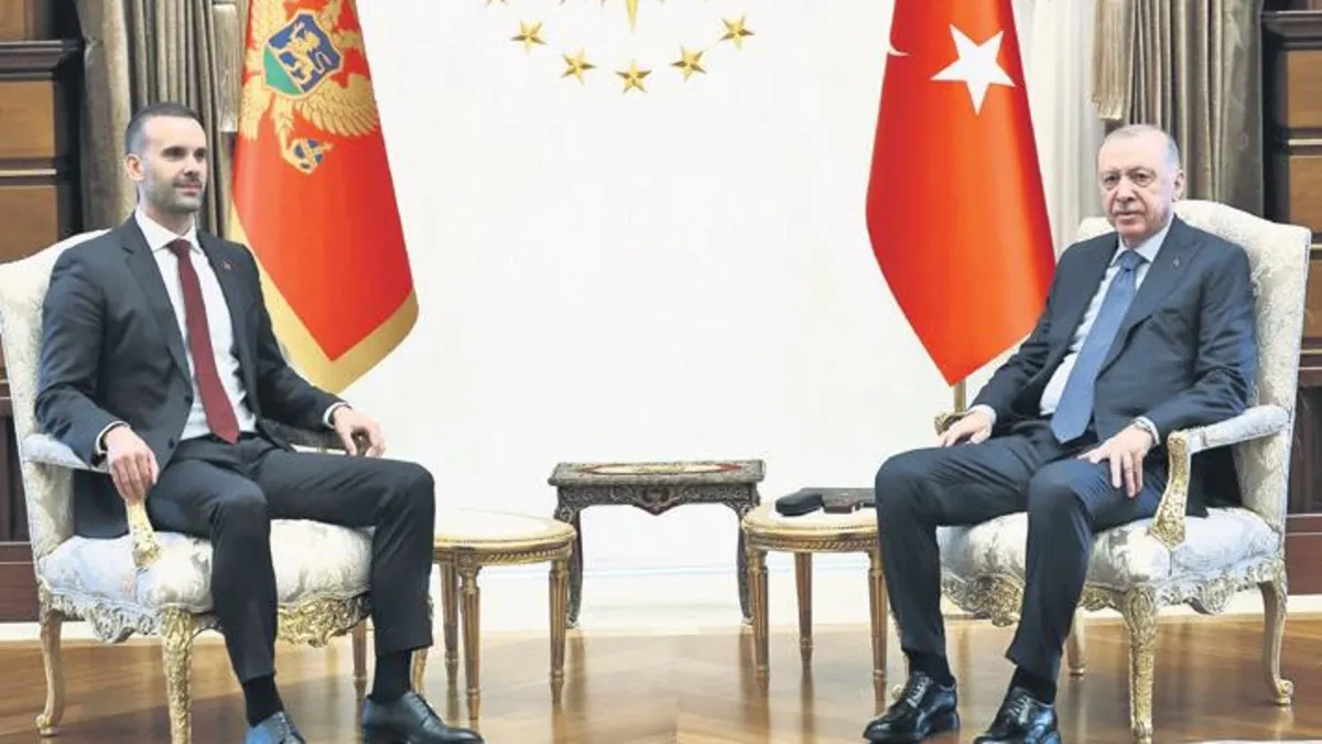 Cumhurbaşkanı Erdoğan'ın Arnavutluk Başbakanı ile Cumhurbaşkanlığı Külliyesi'nde görüşmesi