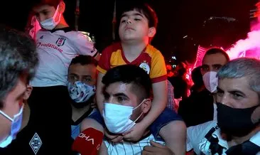 Galatasaraylı yeğenini Beşiktaşlı olsun diye kutlamalara getirdi