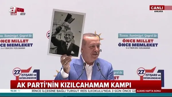 Cumhurbaşkanı Erdoğan, AK Parti'nin Kızılcahamam Kampı'nda önemli açıklamalarda bulundu