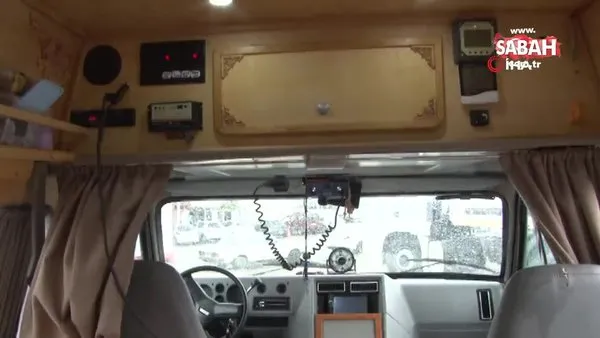 Merhum Cumhurbaşkanı Turgut Özal’ın ambulansını karavana dönüştürdü
