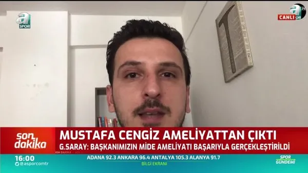Emre Kaplan aktardı! İşte Mustafa Cengiz'in son durumu