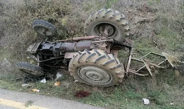 Traktörün altında can verdi #samsun