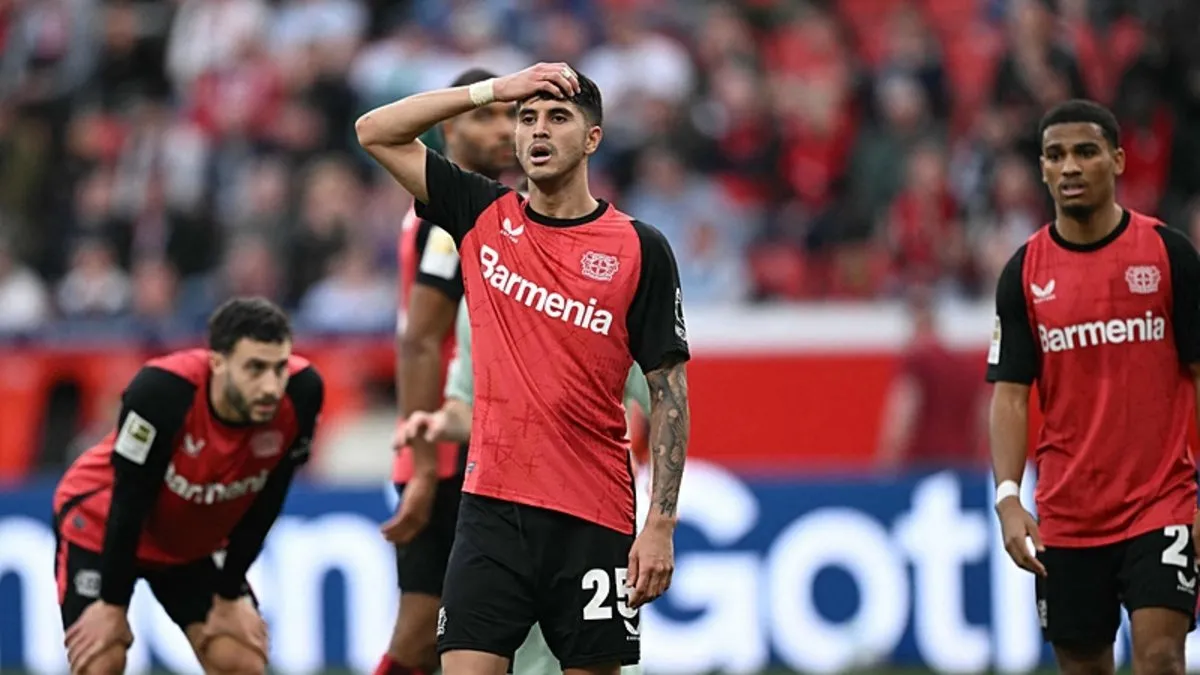 Bayer Leverkusen 22 maçta sonra kaybetti!