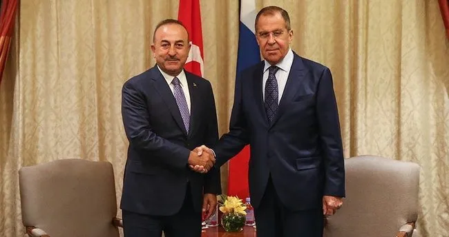 Bakan Çavuşoğlu, Rus mevkidaşı Sergey Lavrov ile görüştü
