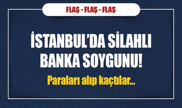 Büyükçekmece’de banka soygunu