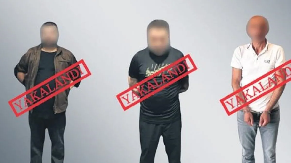 Kırmızı bültenle aranan 3 isim yakalandı