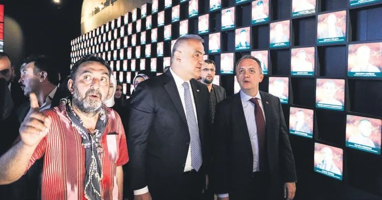 15 Temmuz Şehitleri ve Demokrasi Müzesi açıldı