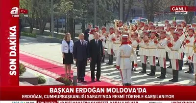 Cumhurbaşkanı Erdoğan, Moldova’da