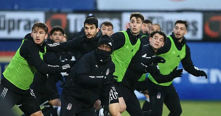 Beşiktaş, Fatih Karagümrük maçının hazırlıklarını tamamladı