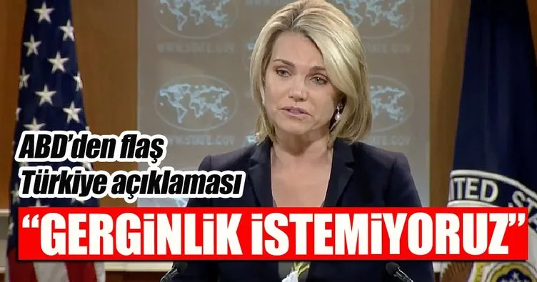 ABD’den flaş Türkiye açıklaması