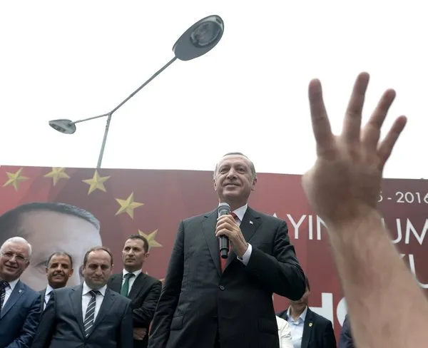 Minik öğrenci Erdoğan'ı güldürdü