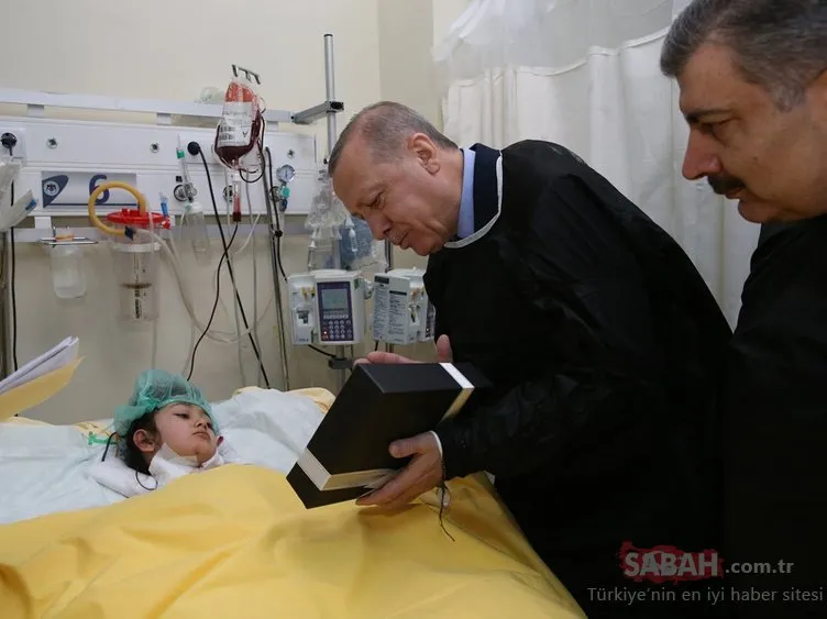 Son dakika: Başkan Erdoğan Kartal’da çöken binadan kurtulanları ziyaret etti!