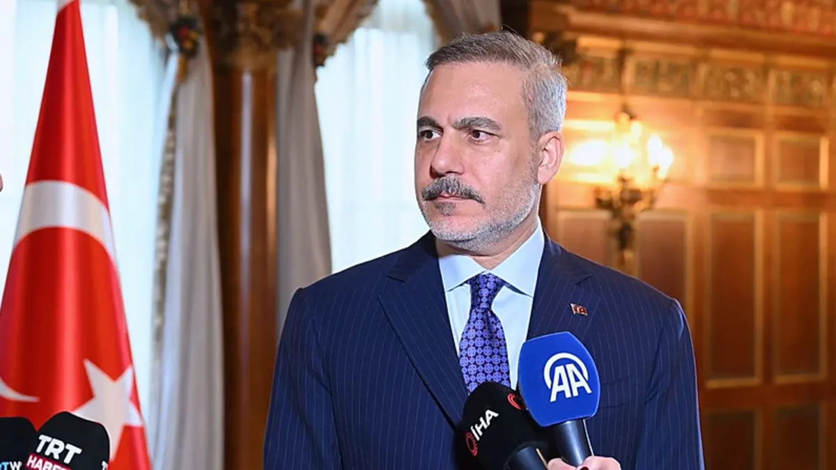 Bakan Fidan’dan Washington’da Gazze mesajı! Bakan Fidan’dan Washington’da Gazze mesajı!