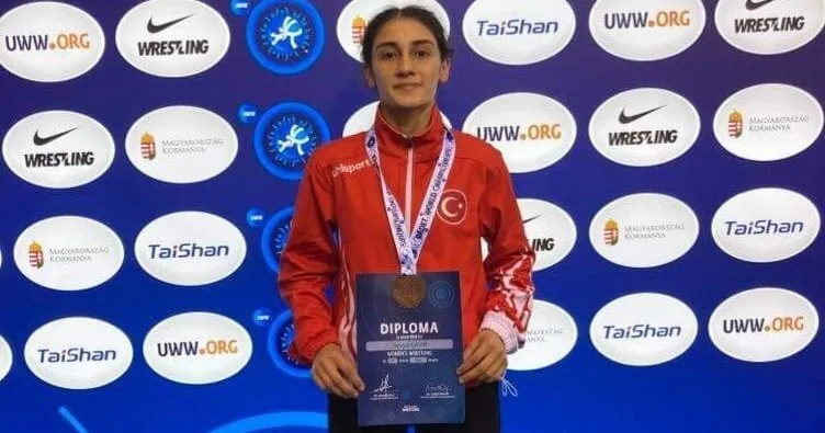 Şevval Çayır Dünya Yıldızlar Güreş Şampiyonası’nda bronz madalya kazandı