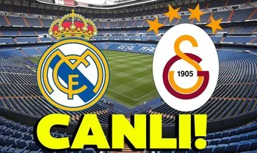 Real Madrid Galatasaray | CANLI - Şampiyonlar Ligi -