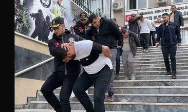 Beşiktaş’ta işçi kıyafetiyle inşaata giren hırsızlar kabloları çaldılar #istanbul