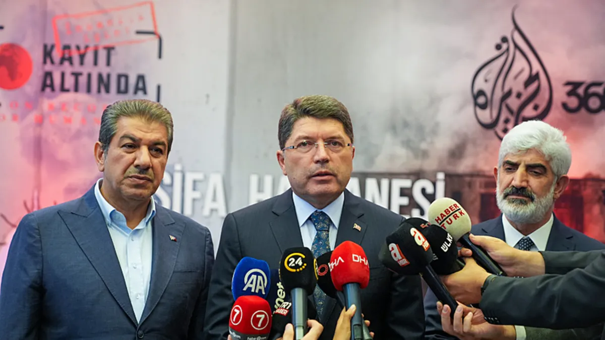 Bakan Tunç: Filistin’de 7 Ekim’den bu yana bir insanlık dramı yaşanıyor Bakan Tunç: Filistin’de 7 Ekim’den bu yana bir insanlık dramı yaşanıyor