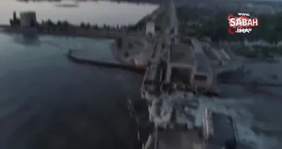 Herson’da hidroelektrik santrali vuruldu! Rusya ile Ukrayna birbirini suçladı | Video
