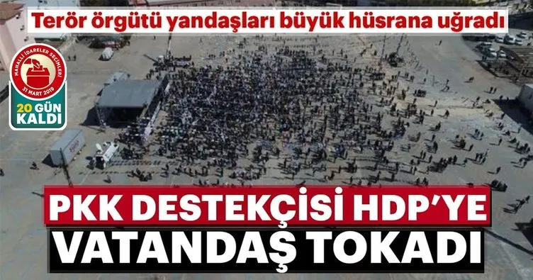 HDP’ye Mardin’de halk tokadı