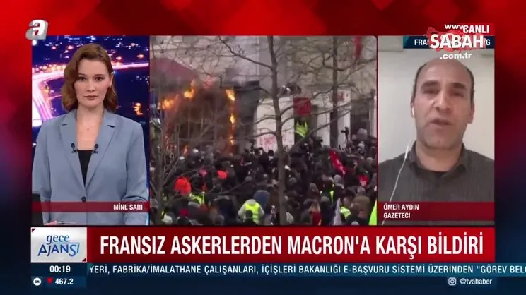 Fransa'dan flaş karar: Darbe çağrışımı yapan bildiriyi imzalayan askerlere yaptırım uygulanacak